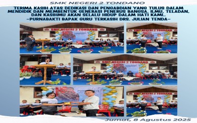Ibadah Syukur Purnabakti Drs. Julian A. Tenda