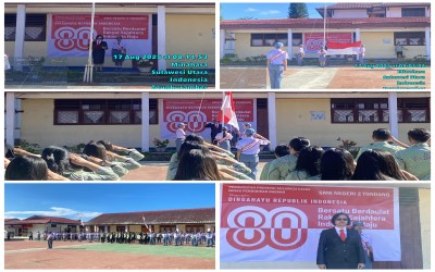 Upacara Bendera HUT RI Ke-80